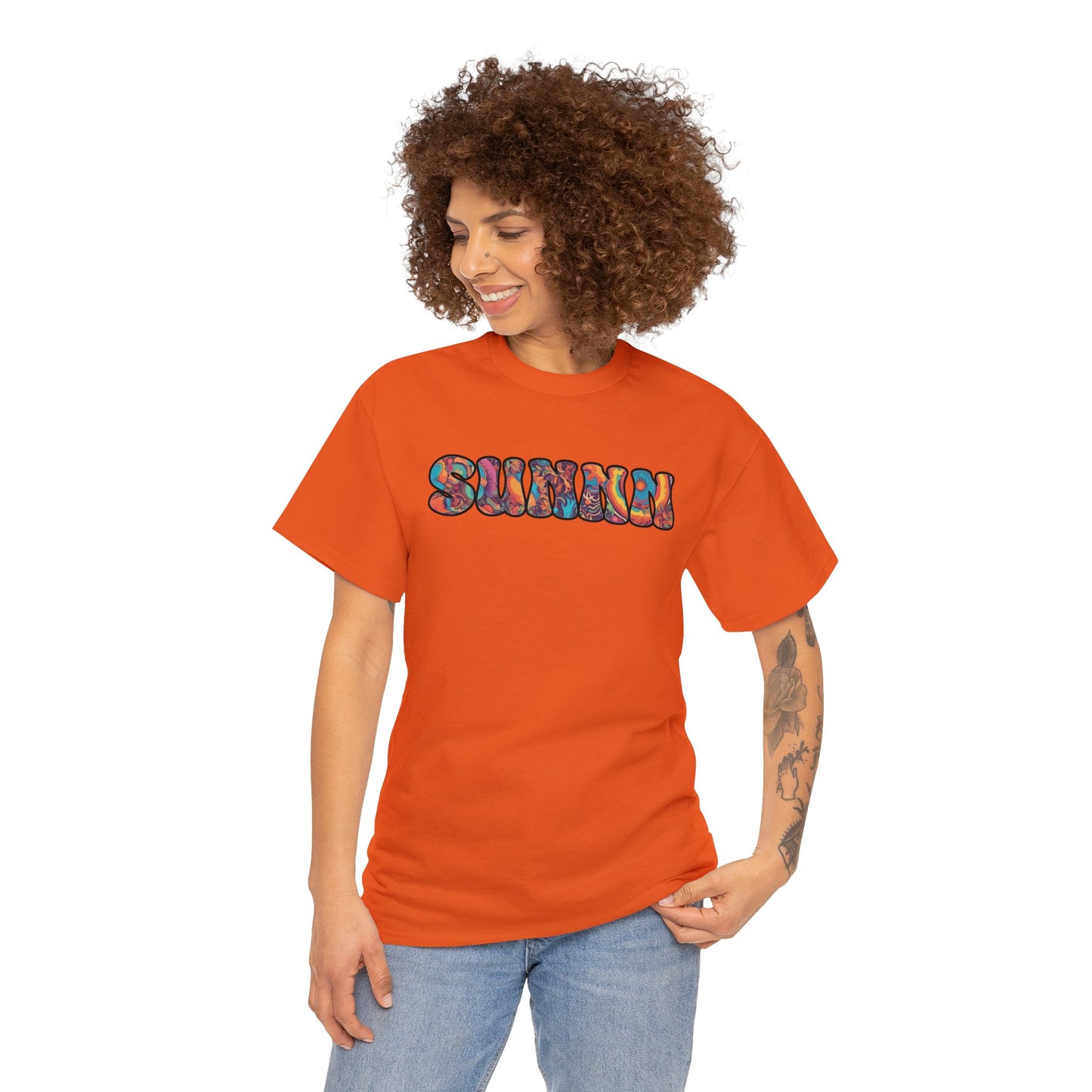 SUNNN Pattern Logo Tee