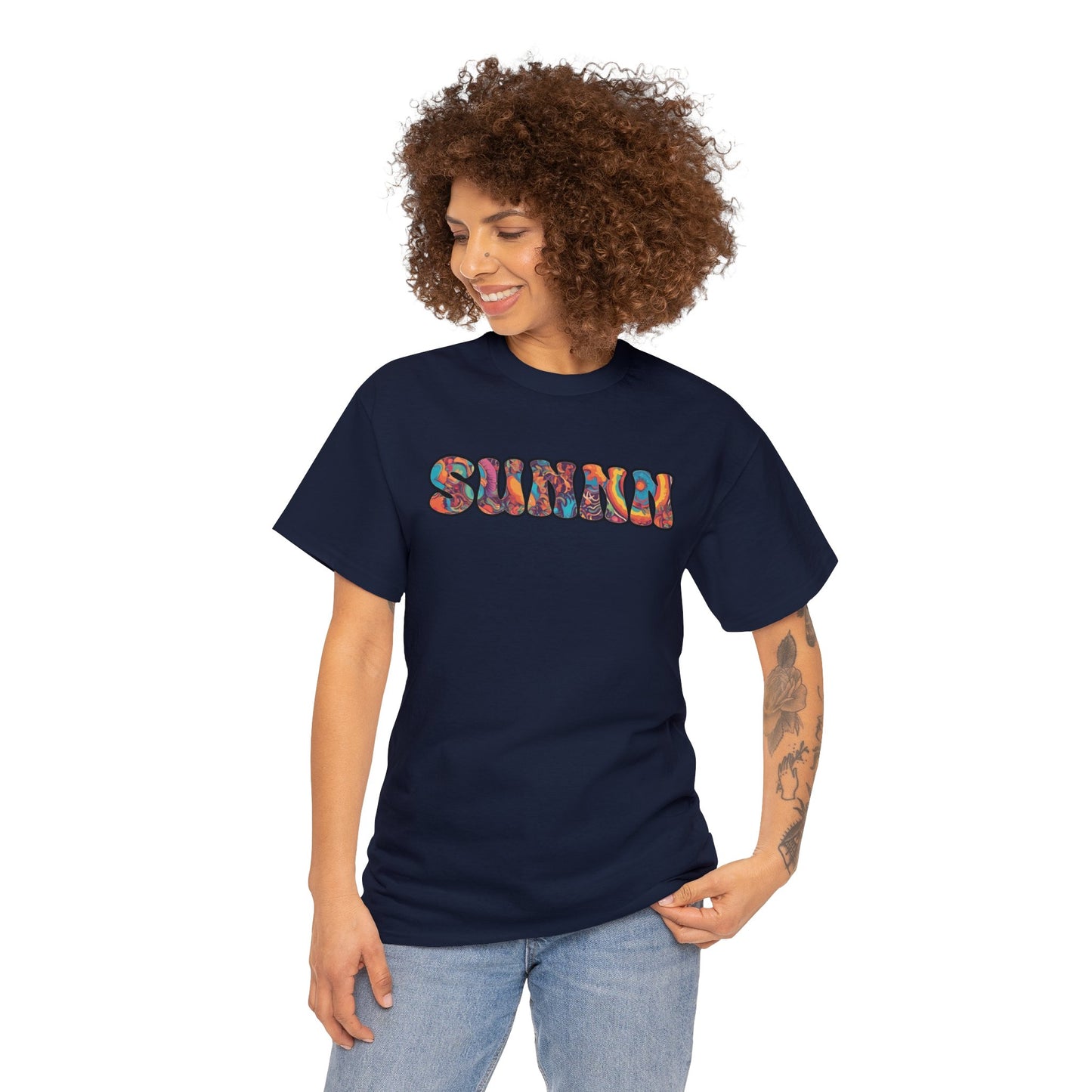 SUNNN Pattern Logo Tee