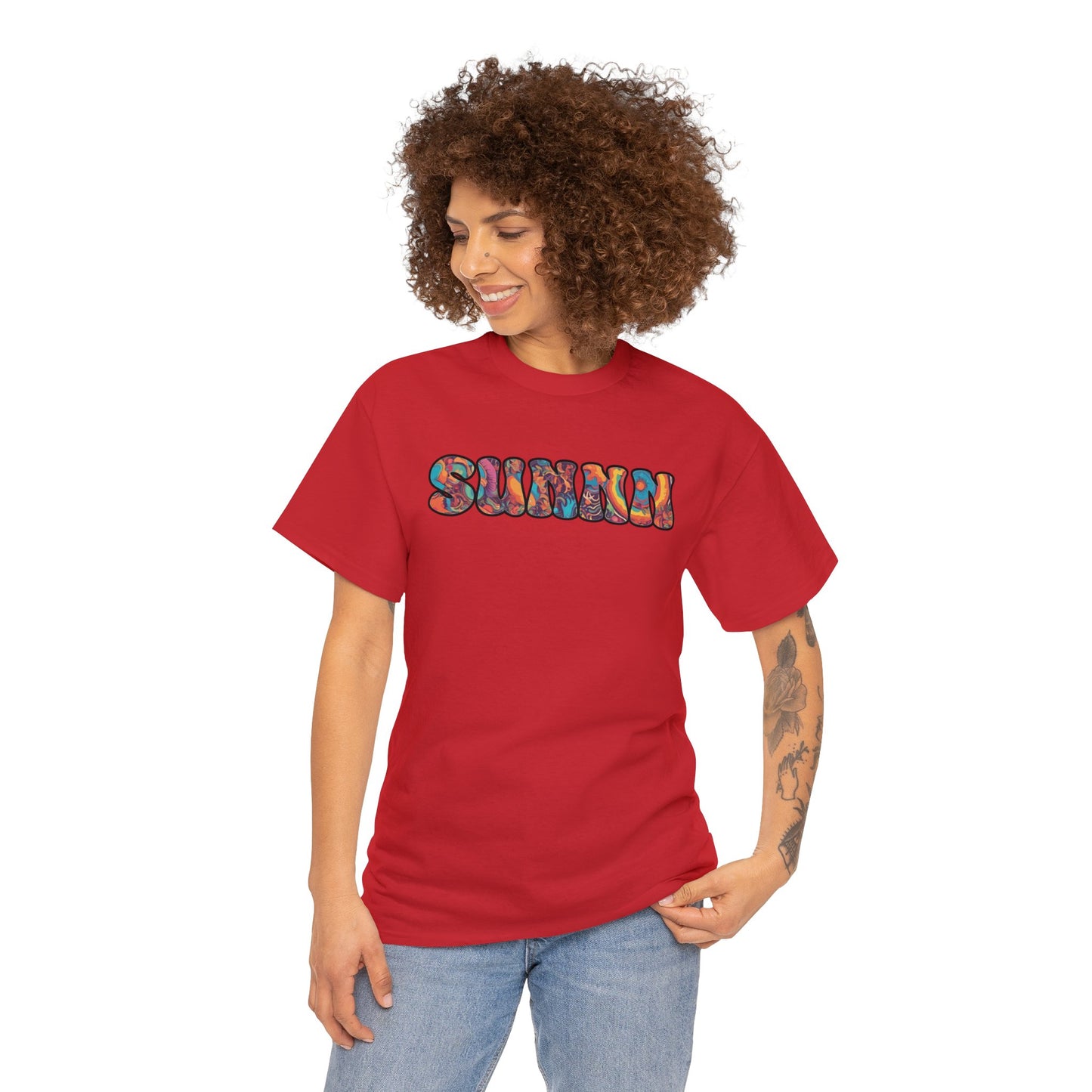SUNNN Pattern Logo Tee
