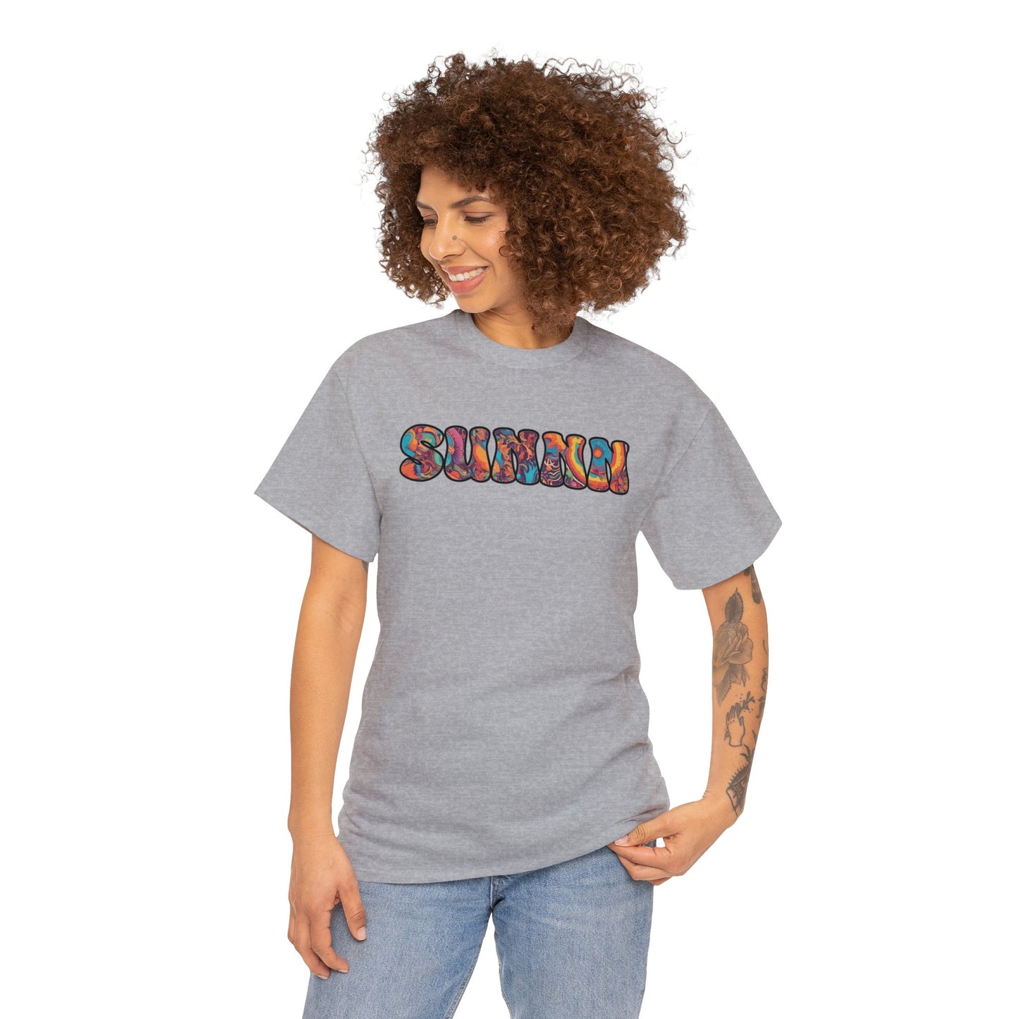 SUNNN Pattern Logo Tee