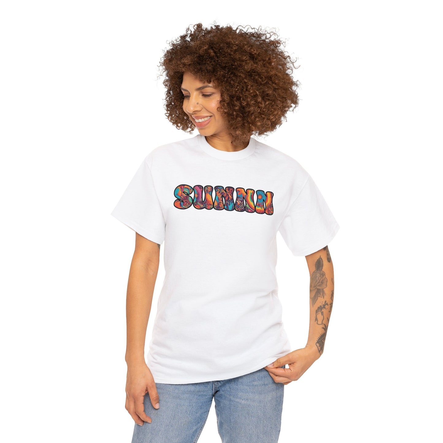 SUNNN Pattern Logo Tee