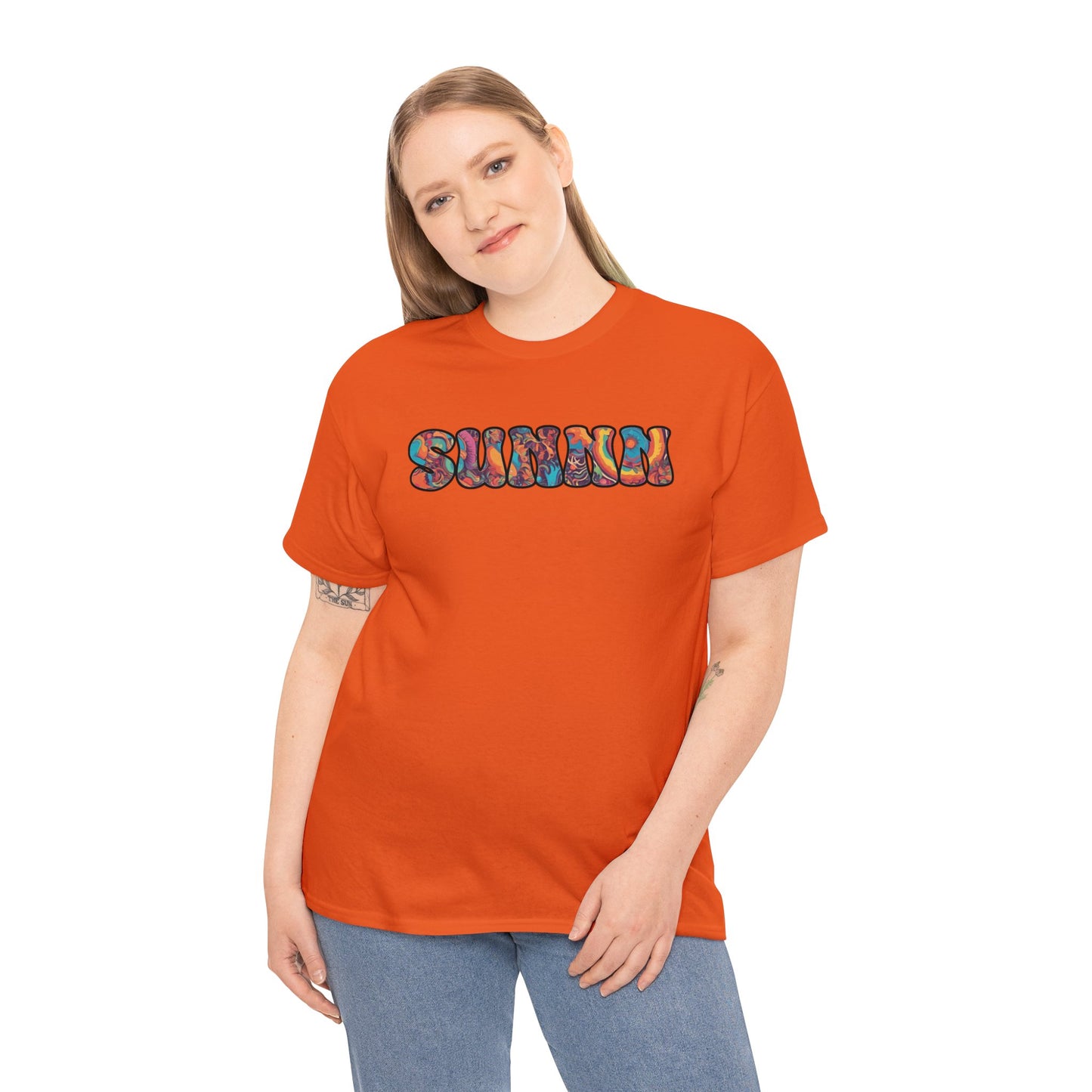 SUNNN Pattern Logo Tee