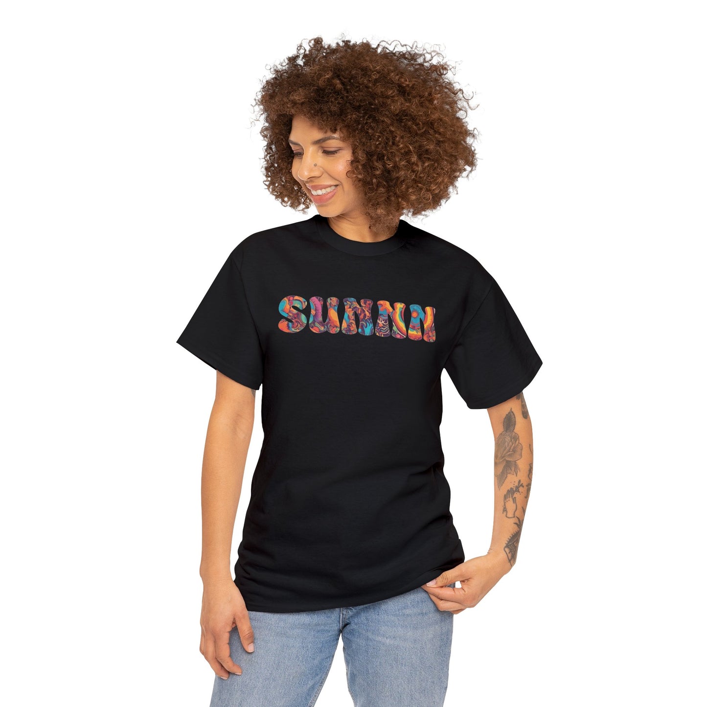 SUNNN Pattern Logo Tee